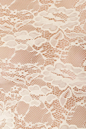 CHARLOTTE ROSE LACE TOP BUTTER CREME
