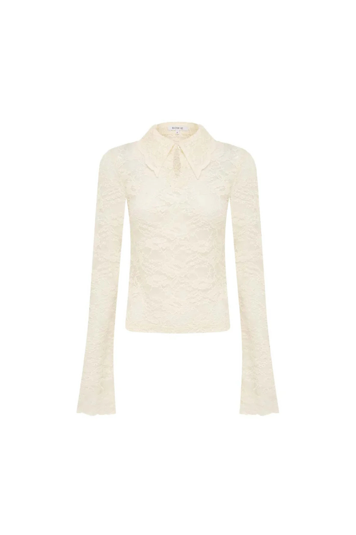 CHARLOTTE ROSE LACE TOP BUTTER CREME