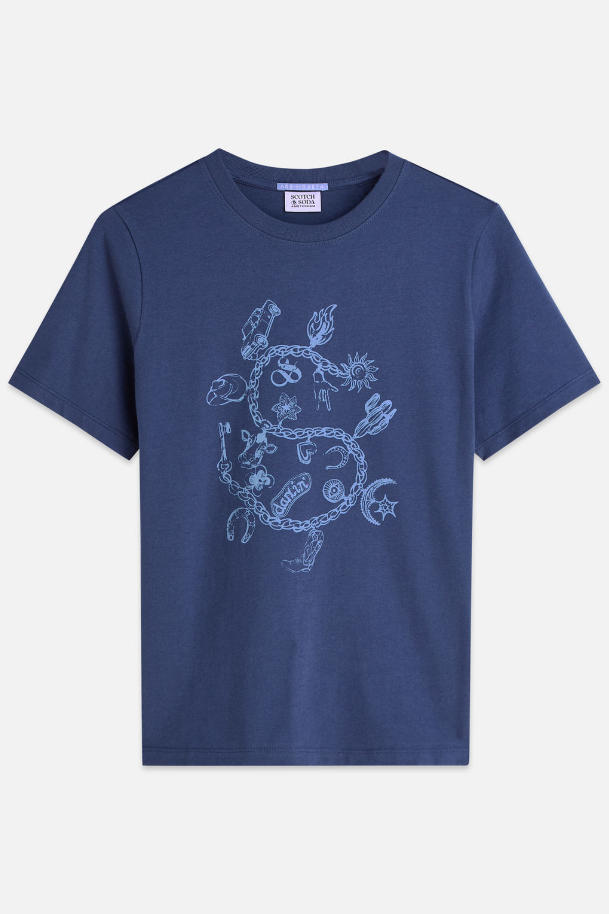 CHEST ARTWORK T-SHIRT OCEANA