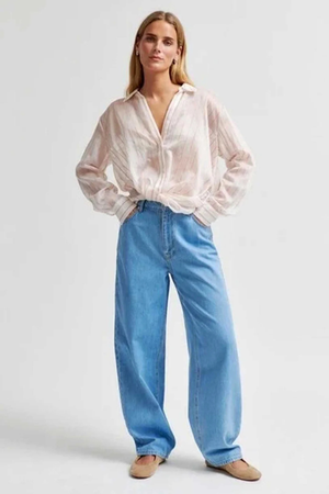 CHEVY TWISY FRONT SHIRT CREAMPUFF