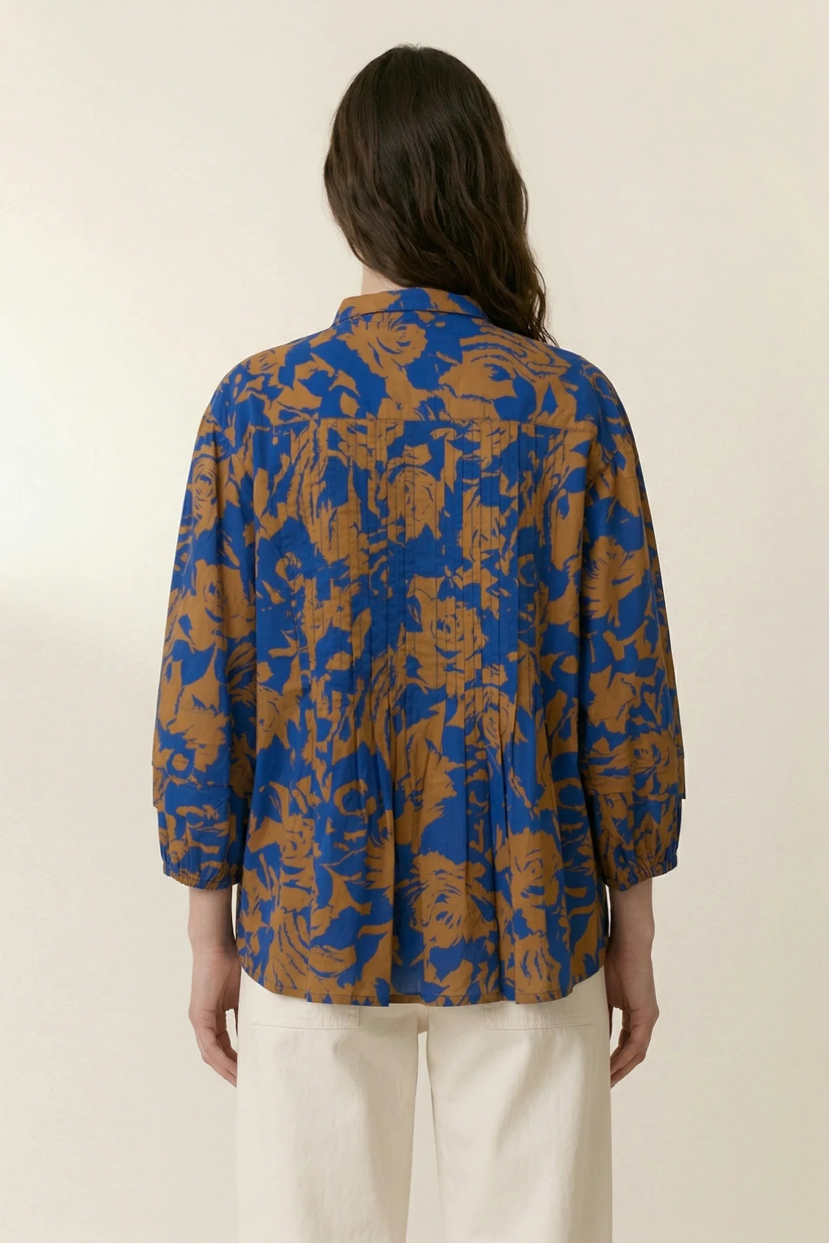 CHIMI ROSE SHIRT BLUE