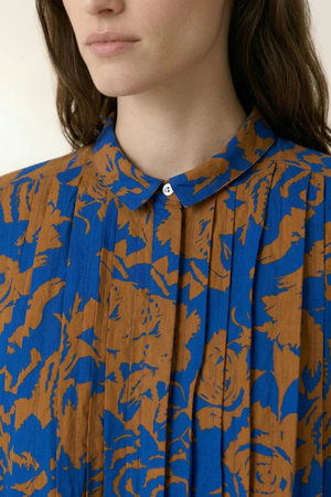 CHIMI ROSE SHIRT BLUE