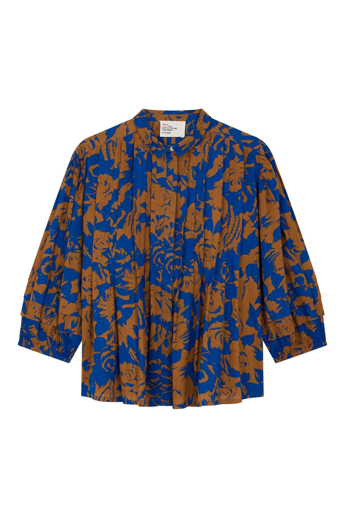 CHIMI ROSE SHIRT BLUE