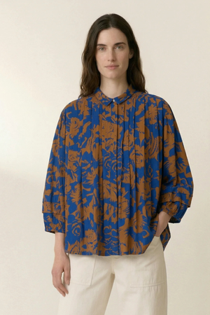 CHIMI ROSE SHIRT BLUE