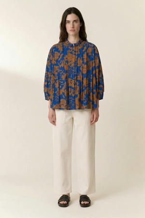 CHIMI ROSE SHIRT BLUE