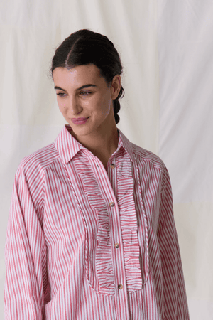CHORAL MULTI SHIRT RED