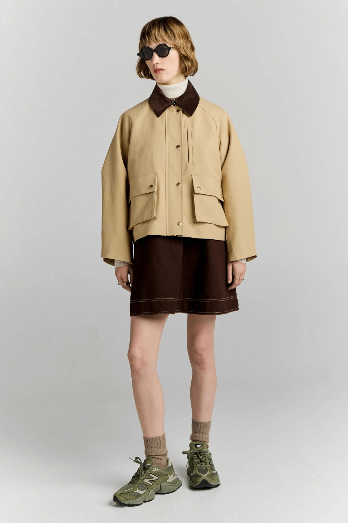 Karen　ベージュ Karen Walker Chore Jacket Tan | Jackets | Treasure Box - Treasure