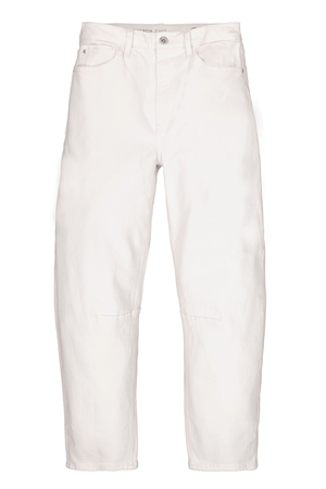 CHYLA BARREL FIT JEANS WHITE