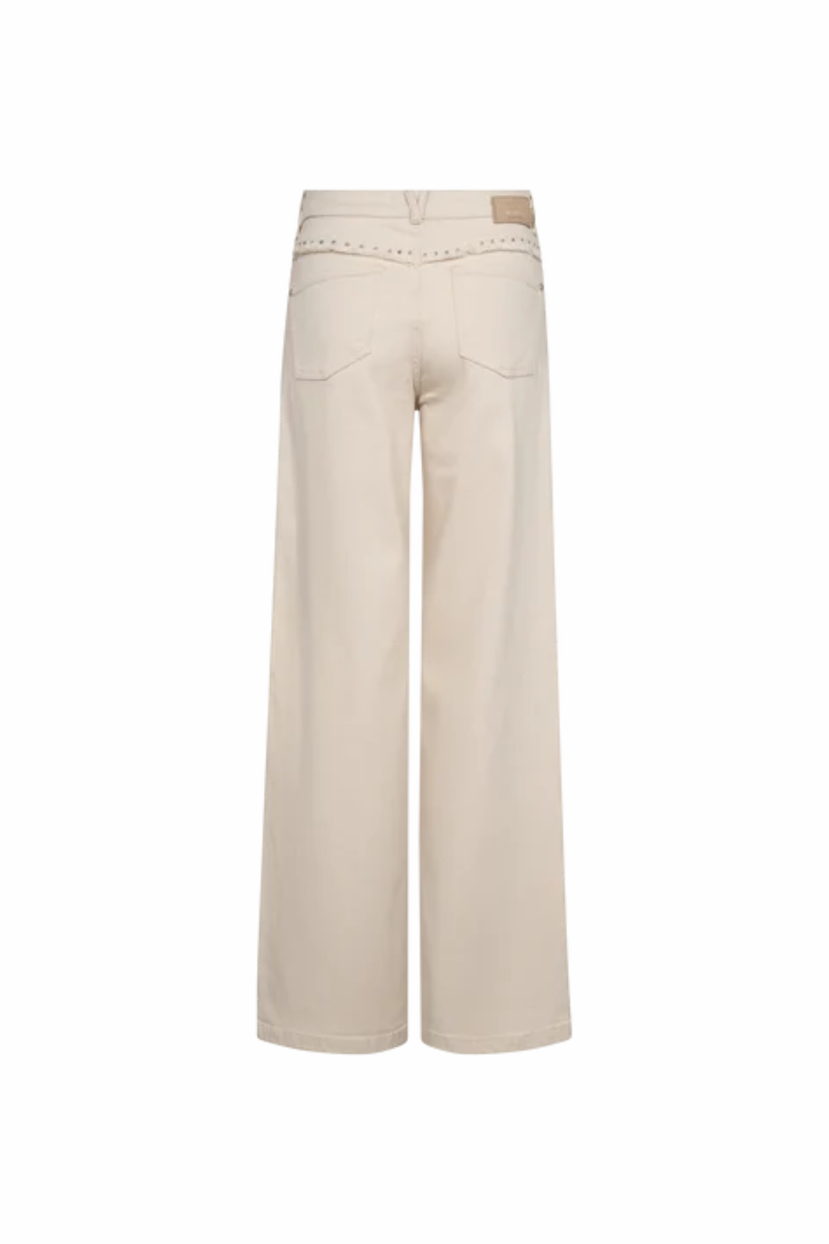 COLETTE FRINGE JEANS CLAY
