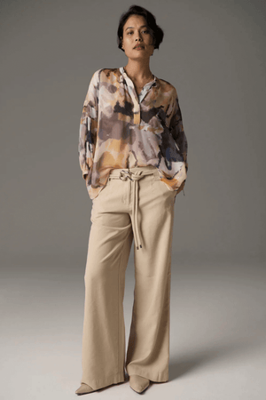 COLLAGE SILK TOP COLLAGE