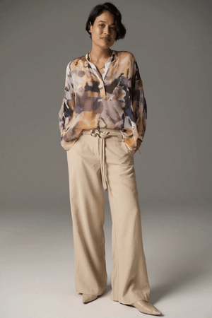 COLLAGE SILK TOP COLLAGE
