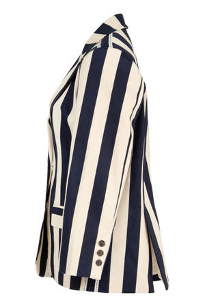 COOPER CLUB BLAZER NAVY STRIPE