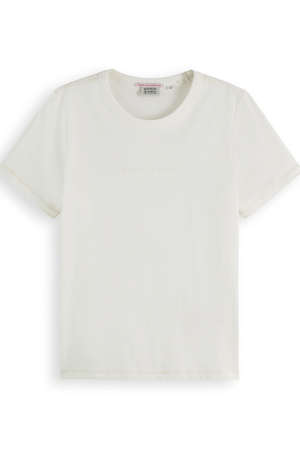 CORE FLATLOCK ARTWORK T-SHIRT OFF WHITE