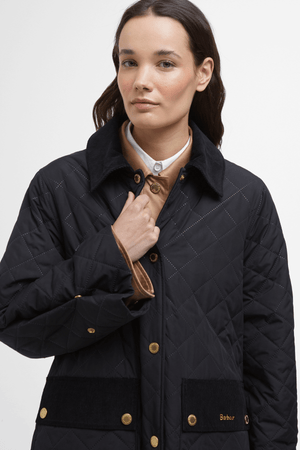 CORINNE QUILT BLACK/ANCIENT