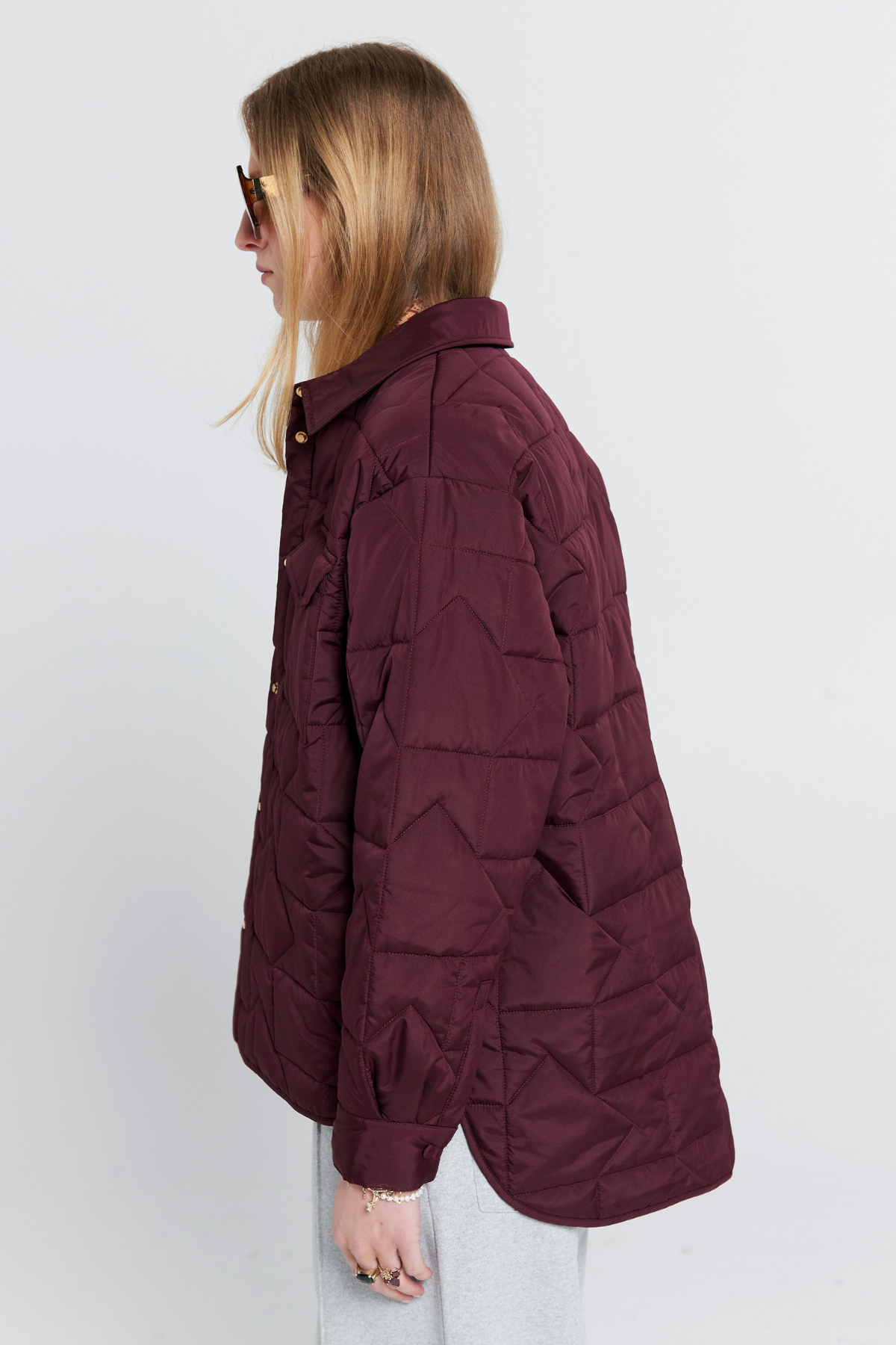 CREST JACKET MERLOT