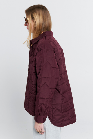 CREST JACKET MERLOT