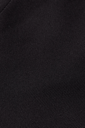 CROPPED TAILOR GABARDINE BLAZER BLACK