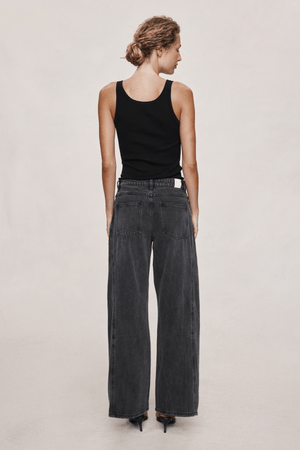 CROSS STITCH JEAN FADED BLACK