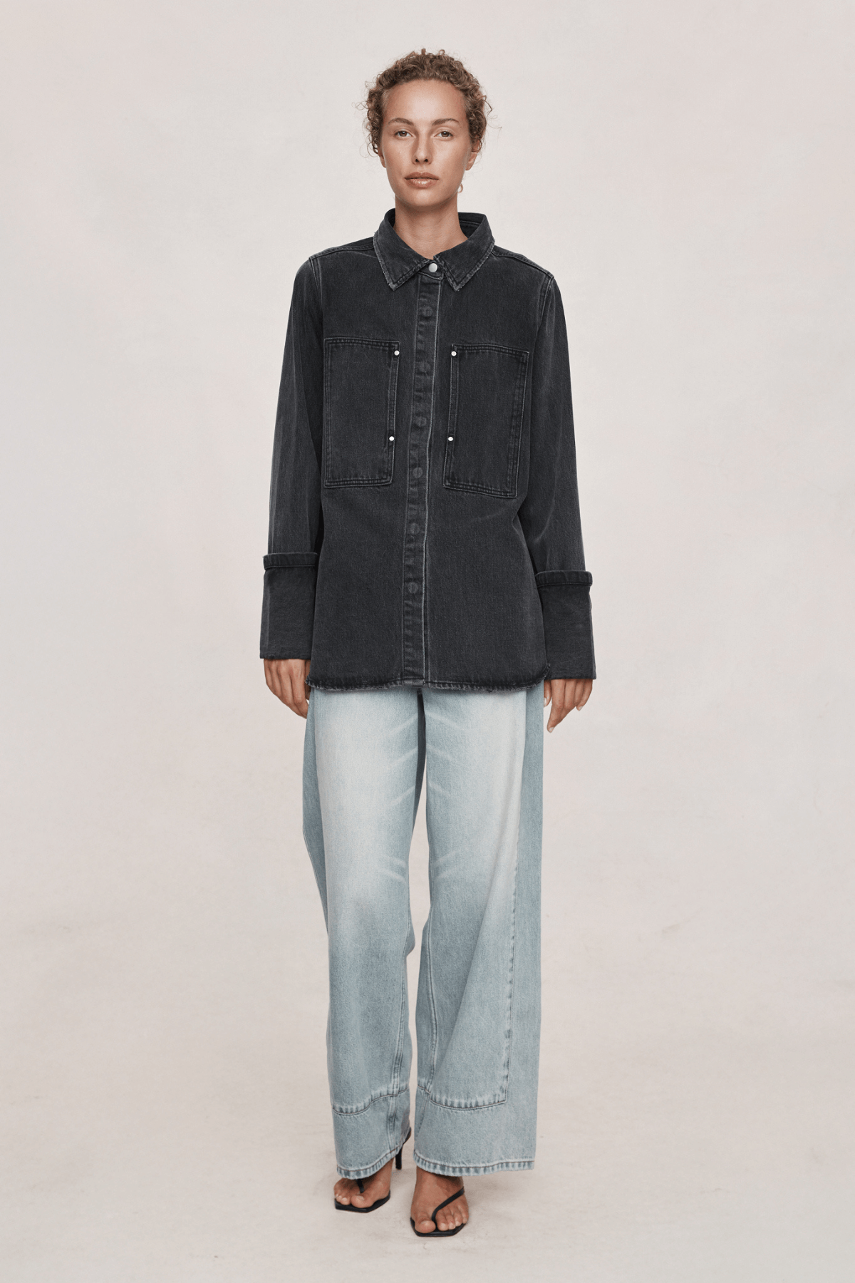 CROSTA SHIRT FADED BLACK