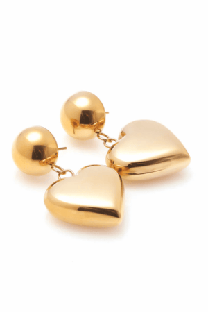 CUPID DROP EARRINGS GOLD