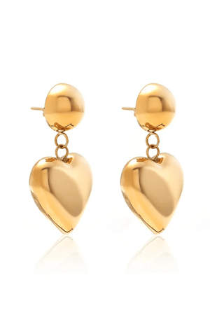CUPID DROP EARRINGS GOLD