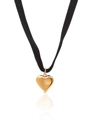 CUPID CHOKER BLACK/GOLD
