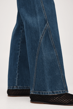 CURVE SEAM JEAN II HERITAGE BLUE