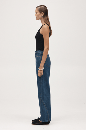 CURVE SEAM JEAN II HERITAGE BLUE