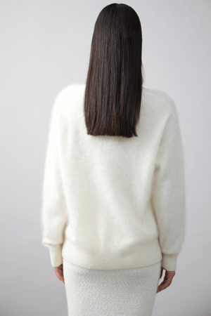 CYRA CREW BRUSHED CASHMERE POLAR