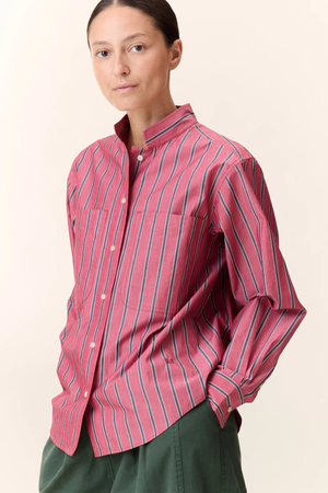 CYRIEL STRIPE SHIRT PINK