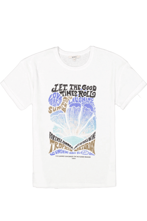 D50007 LADIES T-SHIRT OFF WHITE