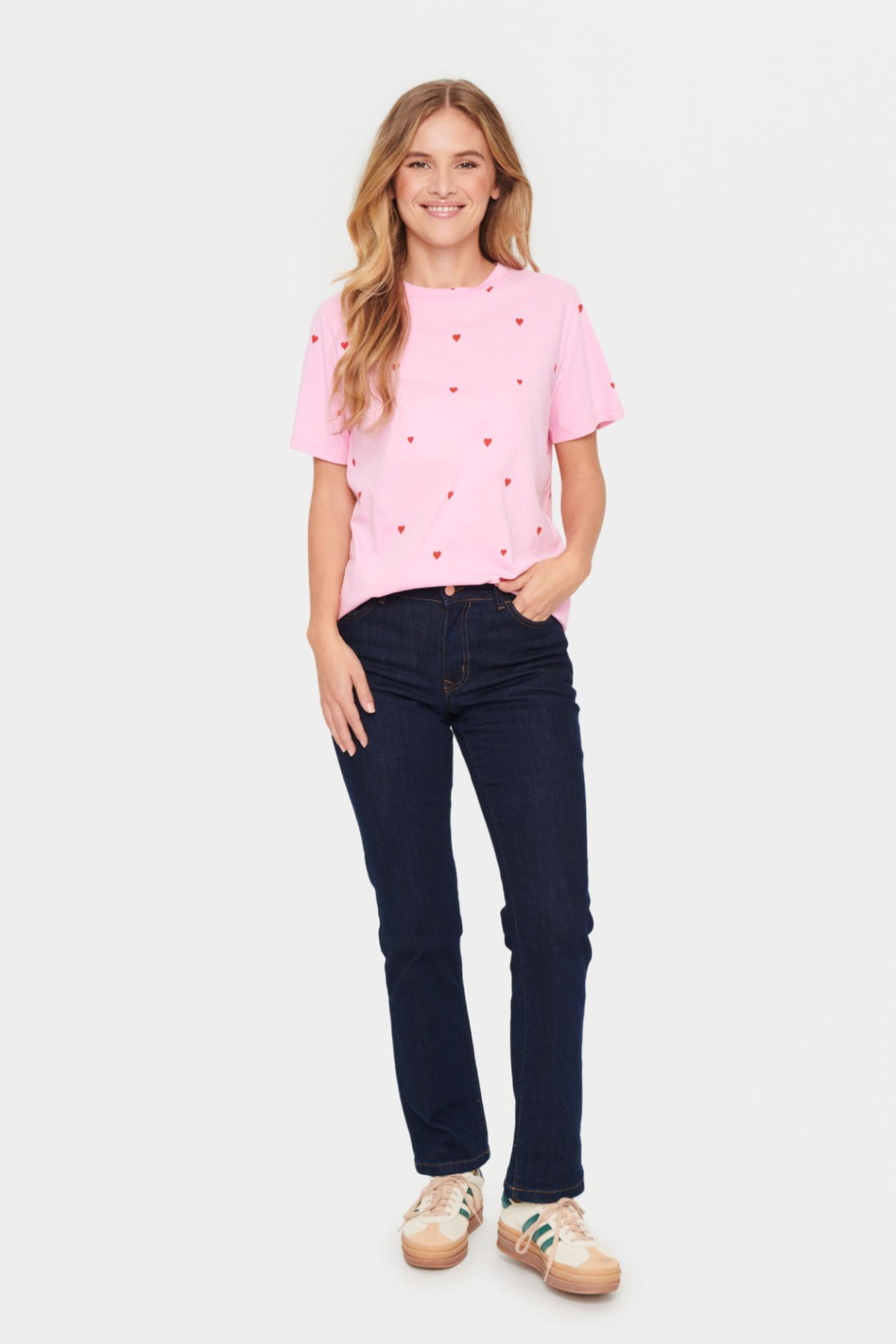 DAGNI T-SHIRT BONBON FLAME HEARTS