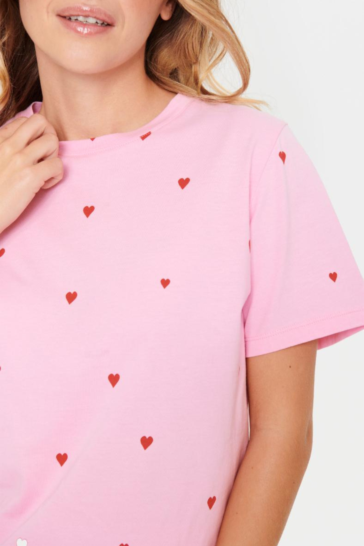 DAGNI T-SHIRT BONBON FLAME HEARTS