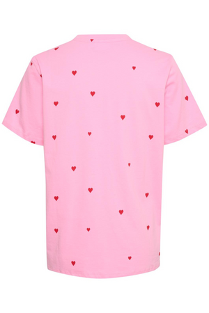 DAGNI T-SHIRT BONBON FLAME HEARTS