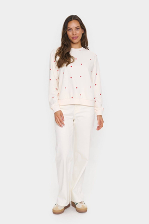 DAGNA SWEATSHIRT ICE FLAME HEARTS