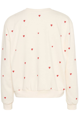 DAGNA SWEATSHIRT ICE FLAME HEARTS