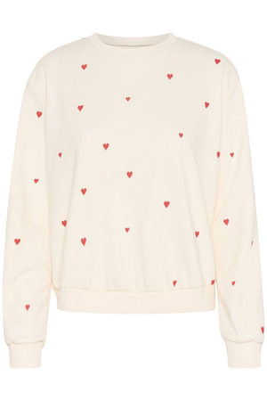 DAGNA SWEATSHIRT ICE FLAME HEARTS