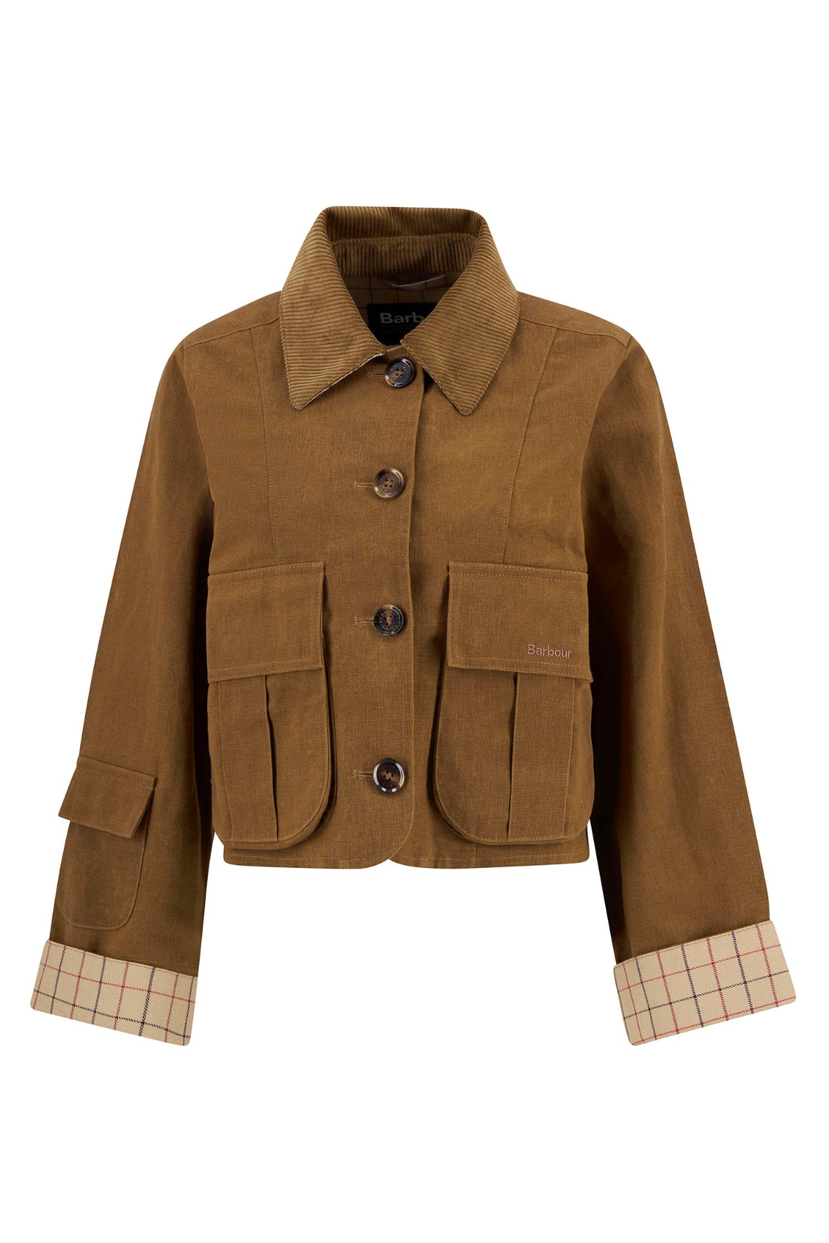 DALBURY CASUAL JACKET TAN/BEIGE TATTERSALL