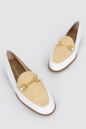 DALCY LOAFERS WHITE