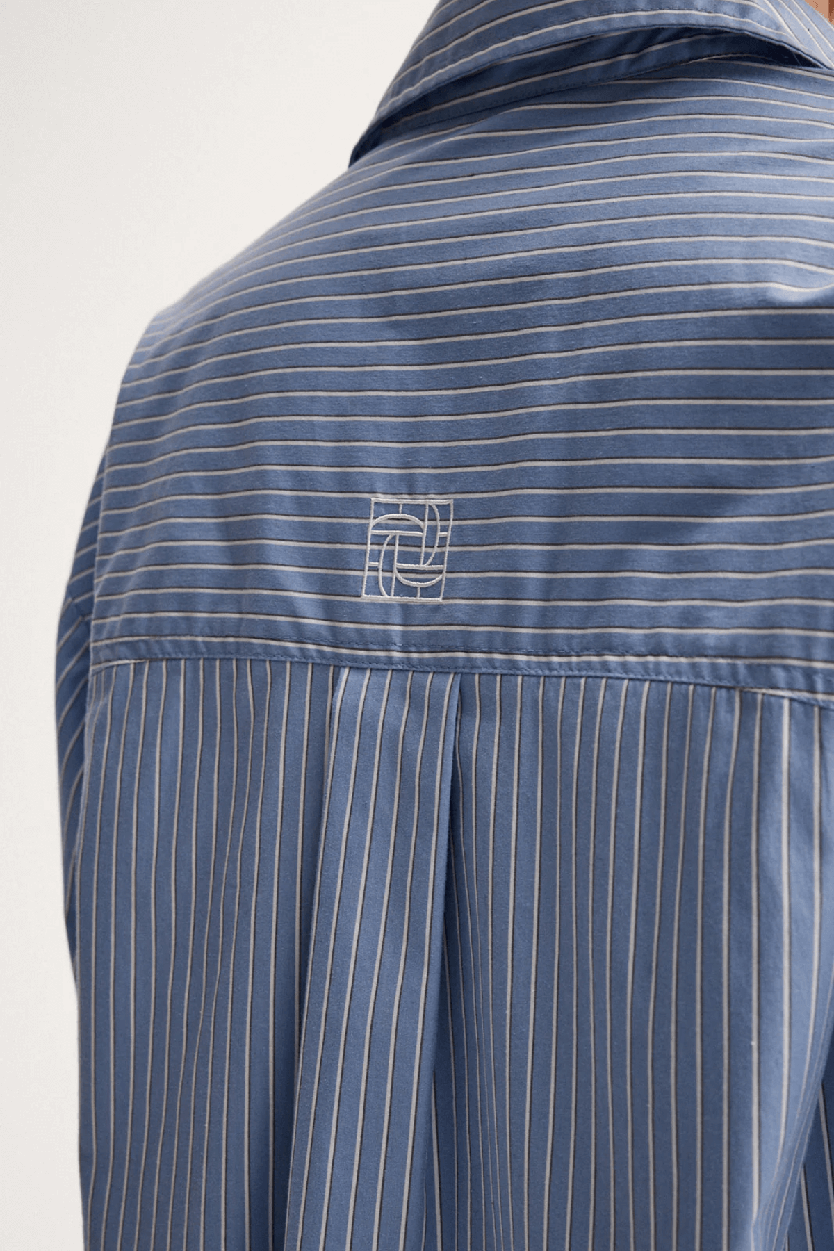 DARCY SHIRT BLUE STRIPE