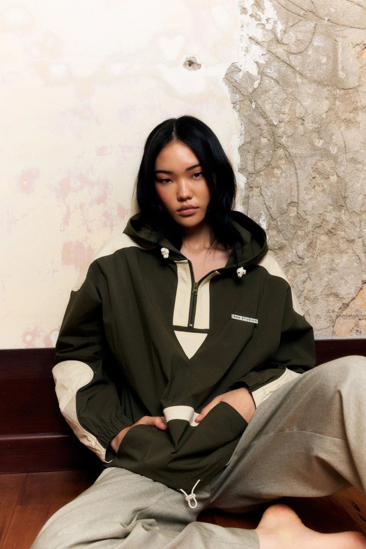 DARCY JACKET SEAWEED