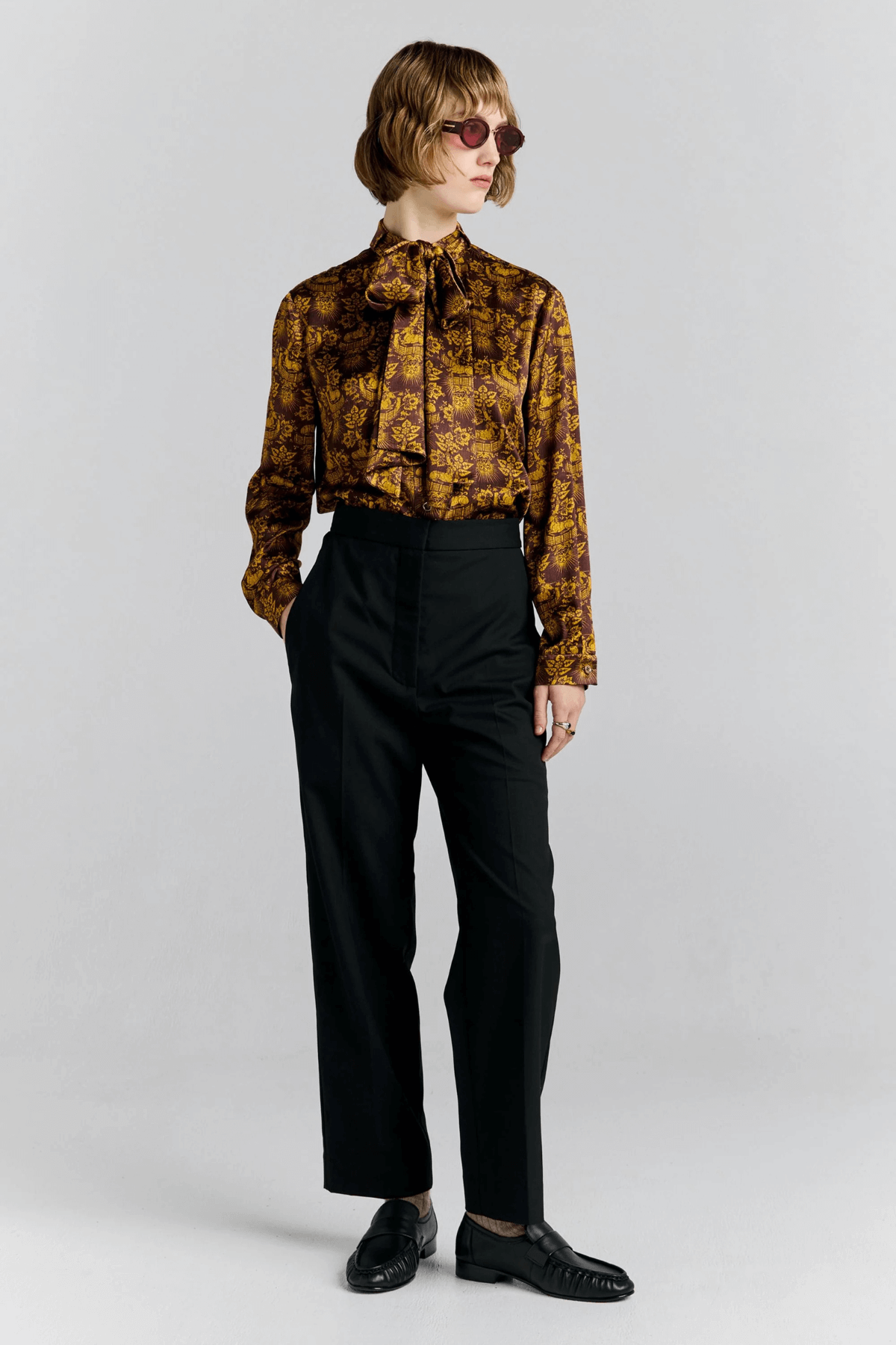 DARK MATTER TROUSERS EVERYDAY SUITING BLACK