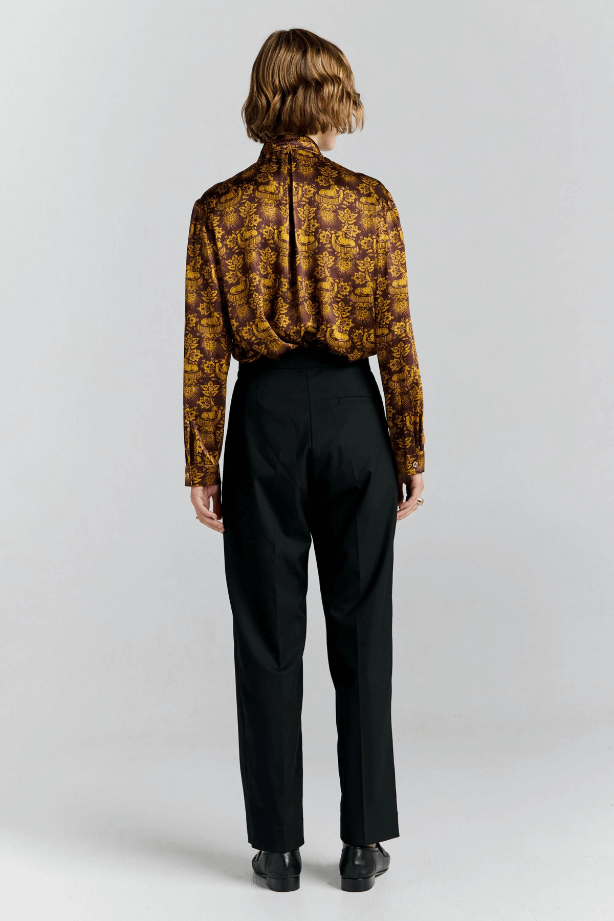 DARK MATTER TROUSERS EVERYDAY SUITING BLACK