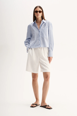 DASH STRIPE SHIRT BLUE STRIPE