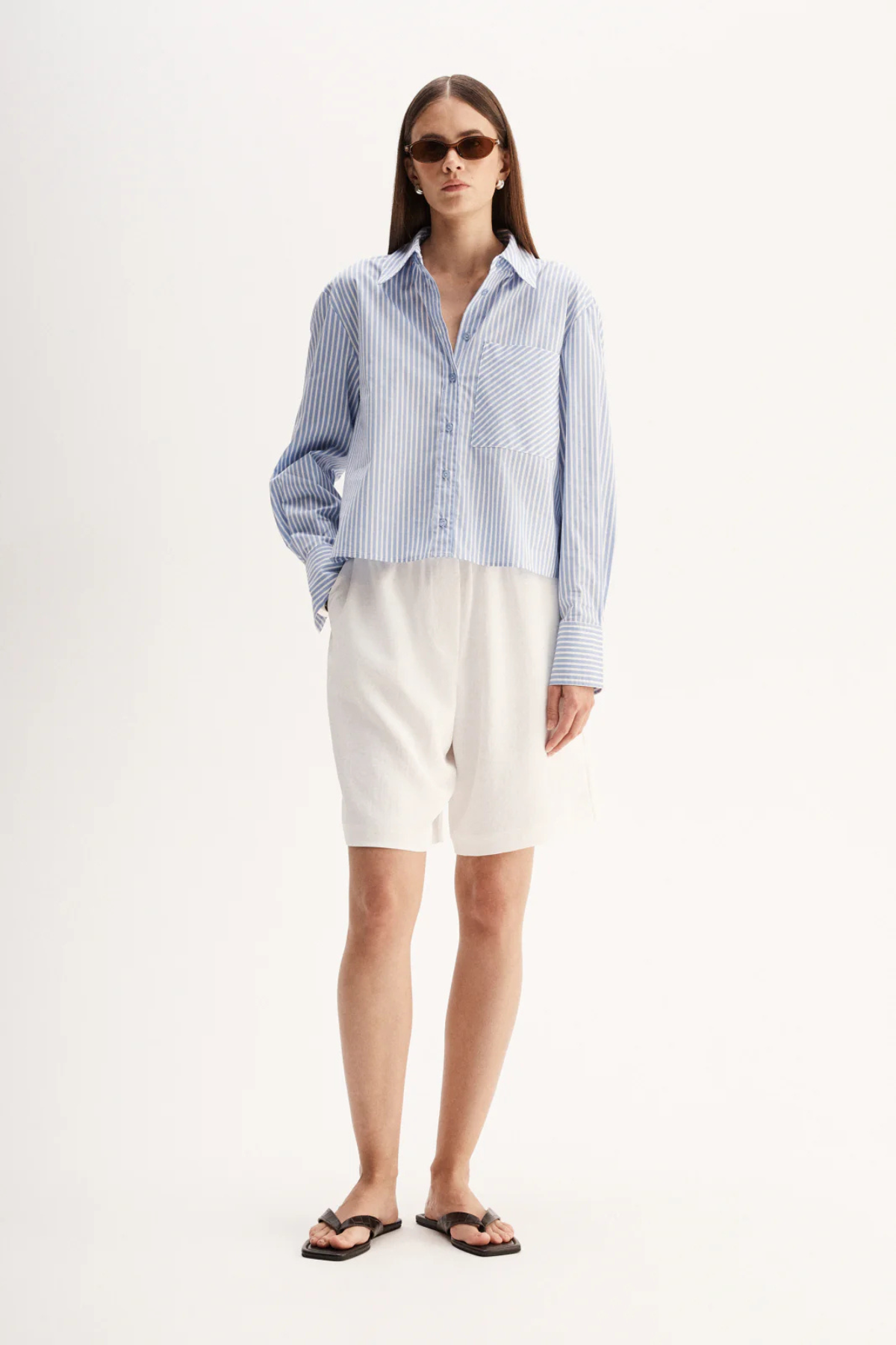 DASH STRIPE SHIRT BLUE STRIPE
