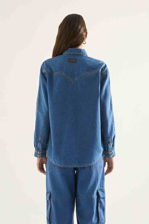 DELILAH SHIRT MODERNA BLUE