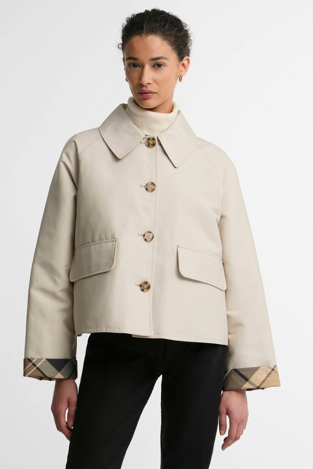 DELILAH SHOWERPROOF JACKET MIST/BIRCHWOOD DRESS