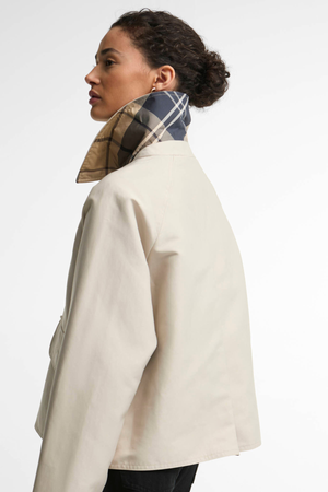 DELILAH SHOWERPROOF JACKET MIST/BIRCHWOOD DRESS