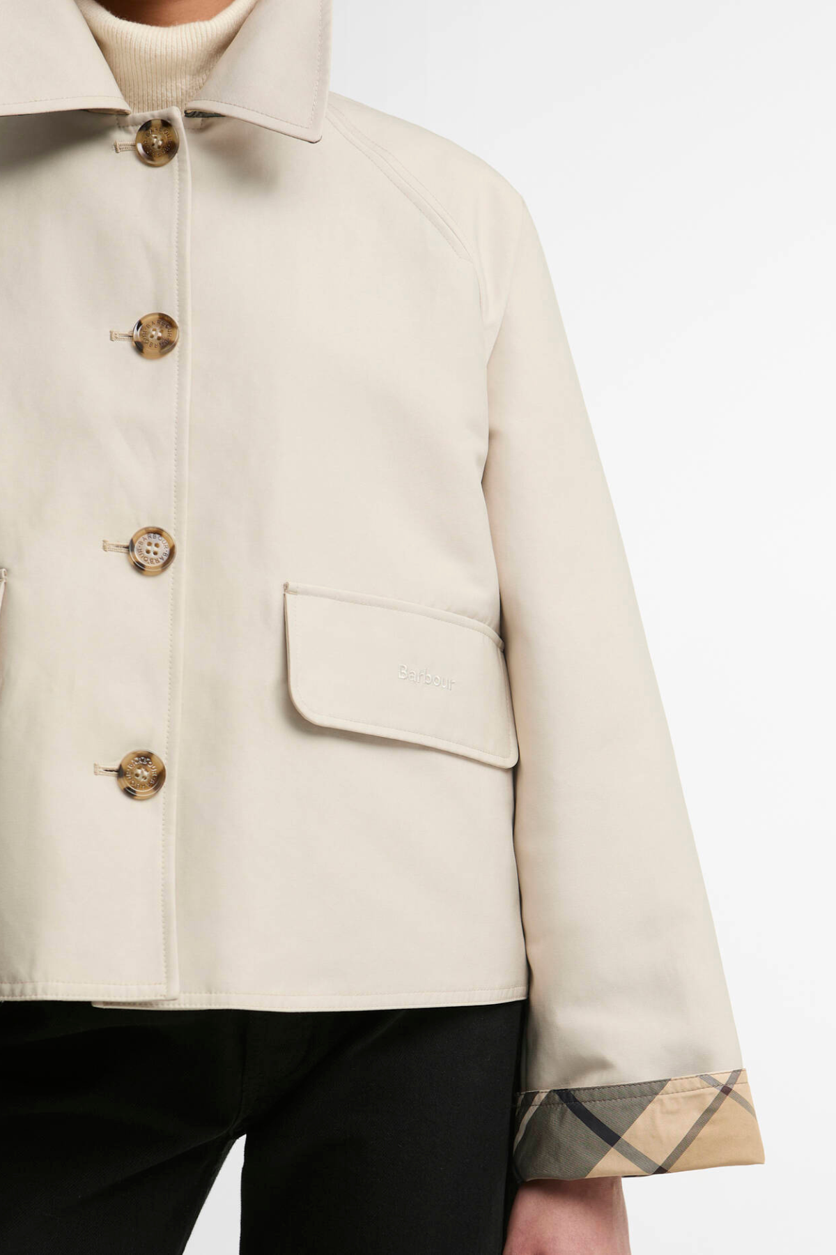 DELILAH SHOWERPROOF JACKET MIST/BIRCHWOOD DRESS