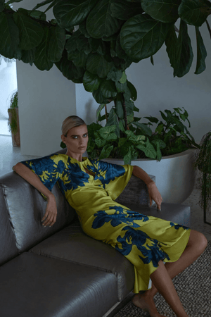 DELPHINE MIDI CITRUS BLUE
